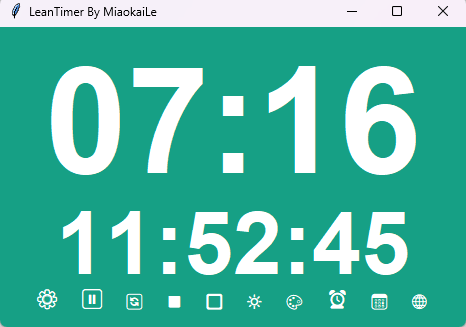 LeanTimerV1.31 Features